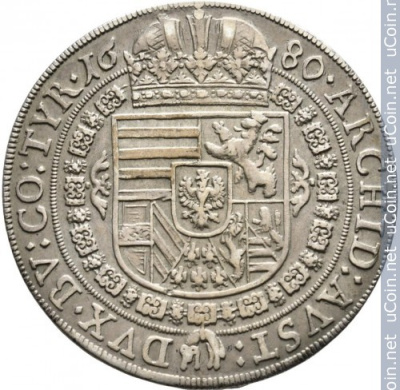 Австрия 1 талер, 1680