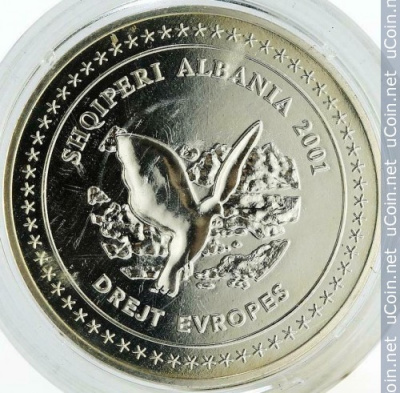 Албания 100 леков, 2001