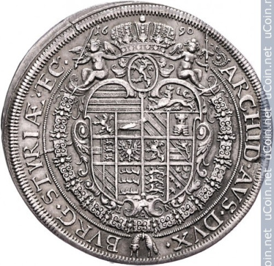 Австрия 1 талер, 1690