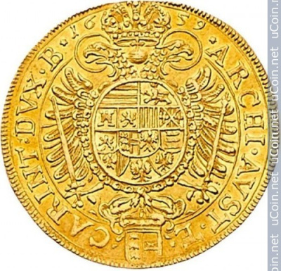 Австрия 2 дуката, 1659