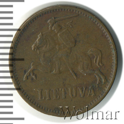 Литва 2 цента, 1936 (2 цента. Литва 1936г. Br.)