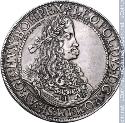 Австрия 1 талер, 1671