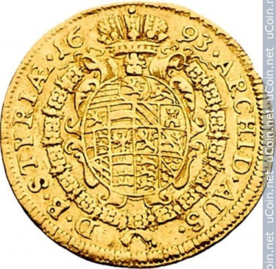 Австрия 1 дукат, 1693