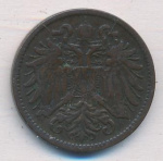 Австрия 2 геллера, 1900 (2 геллера. Австрия 1900)