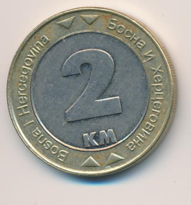Босния и Герцеговина 2 марки, 2008 (2 марки. Босния и Герцоговина 2008)