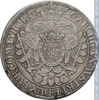 Австрия 1 талер, 1696