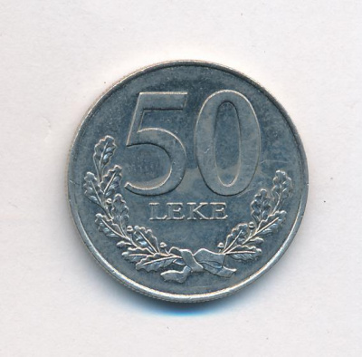 Албания 50 леков, 2000 (50 лек. Албания. 2000)