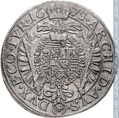 Австрия 15 крейцеров, 1675