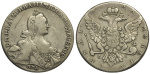 1 рубль 1768 г. ММД EI. Екатерина II (1 рубль 1768 года. ММД-ЕI. Особый портрет. R1. VF-XF)