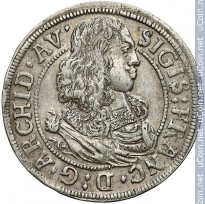 Австрия 3 крейцера, 1664