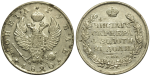1 рубль 1820 г. СПБ ПД. Александр I (1 рубль 1820 года. "СПБ-ПД". AU, Штемпельный блеск)