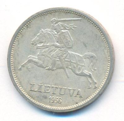 Литва 5 лит, 1936 (5 лит. Литва. 1936)