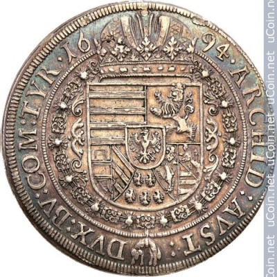 Австрия 1 талер, 1694