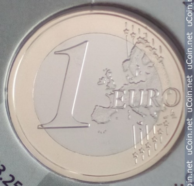 Латвия 1 евро, 2019