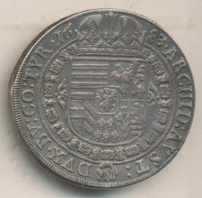 Австрия 1 талер, 1683 (Талер. Австрия. 1683)
