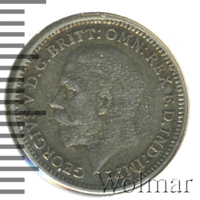 Великобритания 3 пенса, 1931 (3 пенса. Великобритания 1931г. Ag.)