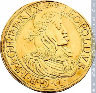Австрия 5 дукатов, 1669