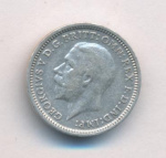 Великобритания 3 пенса, 1934 (3 пенса. Великобритания. 1934)