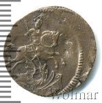 Полушка 1759 г. Елизавета I. (Полушка 1759г. Cu. RR, Петров - 3 рубля, Ильин - 1 рубль.)