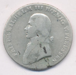 Пруссия 1 талер, 1807 (Талер. Пруссия. 1807)
