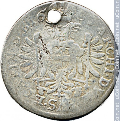 Австрия 6 крейцеров, 1683