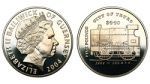 Гернси 5 фунтов, 2004 (Гернси о-в. Елизавета II. 5 фунтов 2004 года. Proof.)