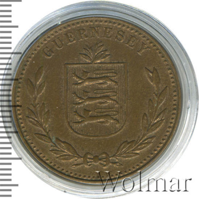 Гернси 8 дублей, 1945 (8 дублей. Гернси 1945г. Br.)