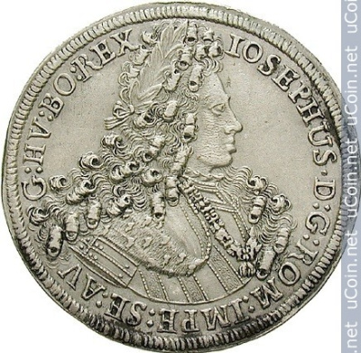 Австрия ½ талера, 1705