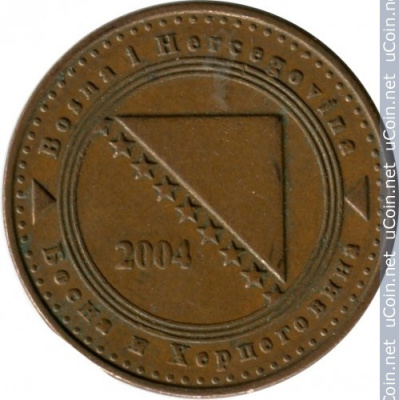Босния и Герцеговина 10 фенингов, 2004