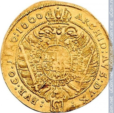 Австрия 2 дуката, 1660
