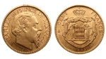 Албания 200 леков, 2012 (Монако. Карл III. 100 франков 1884 года.)