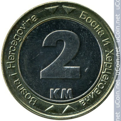 Босния и Герцеговина 2 марки, 2008