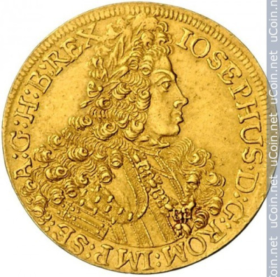 Австрия 1 дукат, ND (1705)