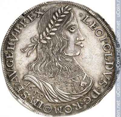 Австрия 1 талер, 1659