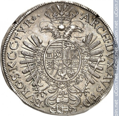 Австрия 1 талер, 1659