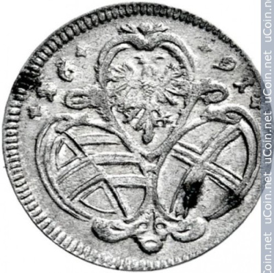 Австрия 2 пфеннига, 1691