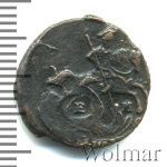 Полушка 1775 г. ЕМ. Екатерина II. (Полушка 1775г. ЕМ. Cu. RR, Петров - 5 рублей, Ильин - 3 рубля.)