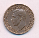 Великобритания ½ пенни, 1950 (1/2 пенни. Великобритания 1950)