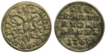 1 грош 1760 г. Для Пруссии (Елизавета I). (1 грош 1760 года. Для Пруссии. R3. AU)