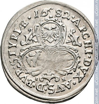 Австрия 10 крейцеров, 1682
