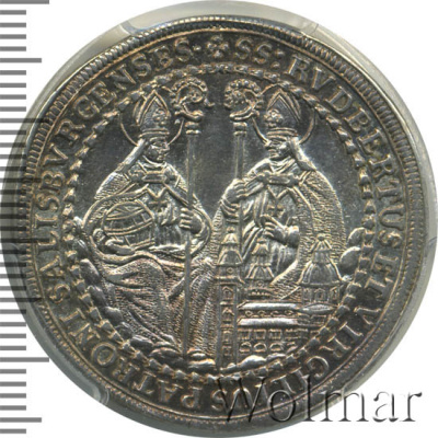 Австрия ½ талера, 1694 (1/2 талера. Австрия. Зальцбург 1694г. Ag.)