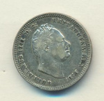 Великобритания 3 пенса, 1835 (3 пенса. Великобритания 1835)