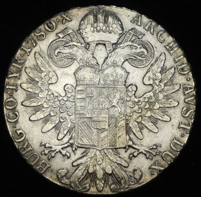 Австрия 1 талер, 1780 (Талер 1780 "Мария Терезия". Рестрайк (Австрия))