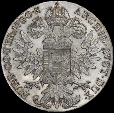 Австрия 1 талер, 1780 (Талер 1780. Рестрайк (Австрия))