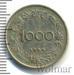 Австрия 1000 крон, 1924 (1 000 крон. Австрия 1924г. Cu-Ni.)