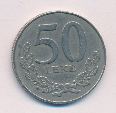 Албания 50 леков, 2000 (50 лек Албания. 2000)