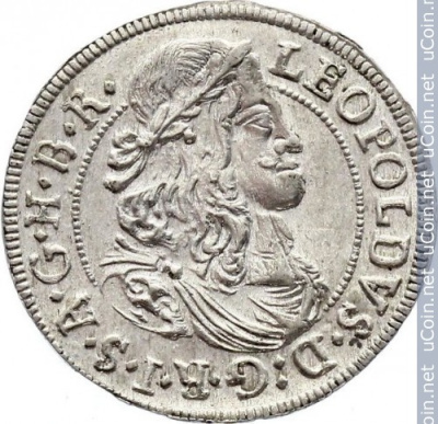 Австрия 3 крейцера, 1681
