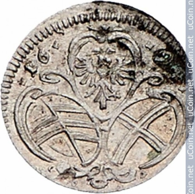 Австрия 2 пфеннига, 1694