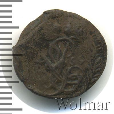 Полушка 1759 г. Елизавета I. (Полушка 1759г. Cu. RR, Петров - 3 рубля, Ильин - 1 рубль)