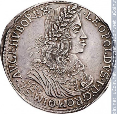 Австрия 1 талер, 1658
